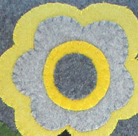 Thumbnail for Yellow Flower Gray Pillow PLGP1013 - The Fox Decor