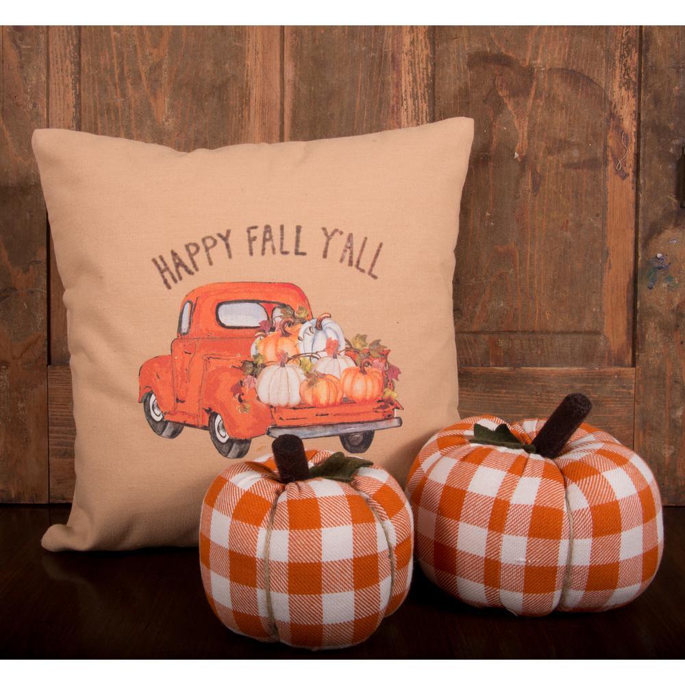 Happy Fall Y'All Truck Pillow PLKH0312 - The Fox Decor