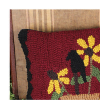 Thumbnail for Crow Flowers Pot Hooked Pilow PLRM0035 - The Fox Decor