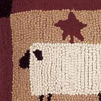 Thumbnail for Nutmeg Multi Sheep Pillow PLSS0030 - The Fox Decor