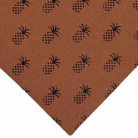 Thumbnail for Mocha Black Pineapple Town Placemat Set Of Six PM101033 - The Fox Decor