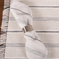 Farmhouse Stripe Placemat Set of Six PM112012 - The Fox Decor