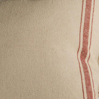 Thumbnail for Grain Sack Barn Red Grain Sack Stripe Barn Red Placemat Set Of Six PM164017 - The Fox Decor