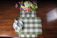 Thumbnail for Buffalo Check Sage Placemat PM510009 - The Fox Decor