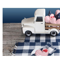 Thumbnail for Buffalo Check Navy Blue Placemat PM511014 - The Fox Decor