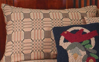 Thumbnail for Trenton Jacquard Nutmeg Black Red Pillow Sham PS243025 - The Fox Decor