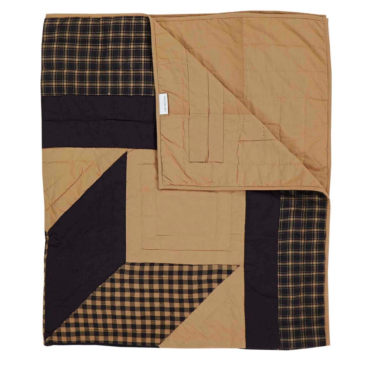 Dakota Star Quilted Throw, 60x50