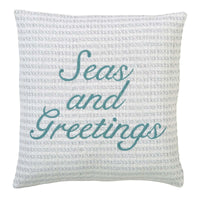 Thumbnail for Arielle Seas and Greetings Pillow Cover 18x18 VHC Brands - The Fox Decor