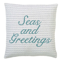 Thumbnail for Arielle Seas and Greetings Pillow Cover 18x18 VHC Brands
