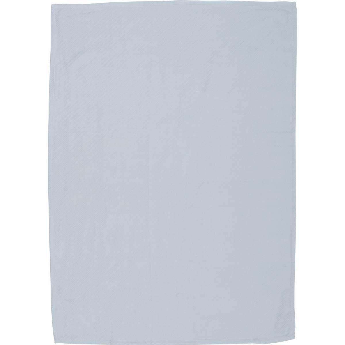 Medium Blue Baby Blanket 48x36 VHC Brands - The Fox Decor