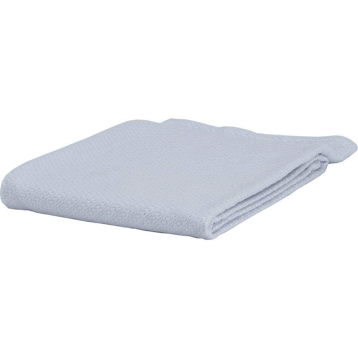 Medium Blue Baby Blanket 48x36 VHC Brands - The Fox Decor