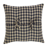 Thumbnail for Black Check Pillow Fabric 16x16 - The Fox Decor
