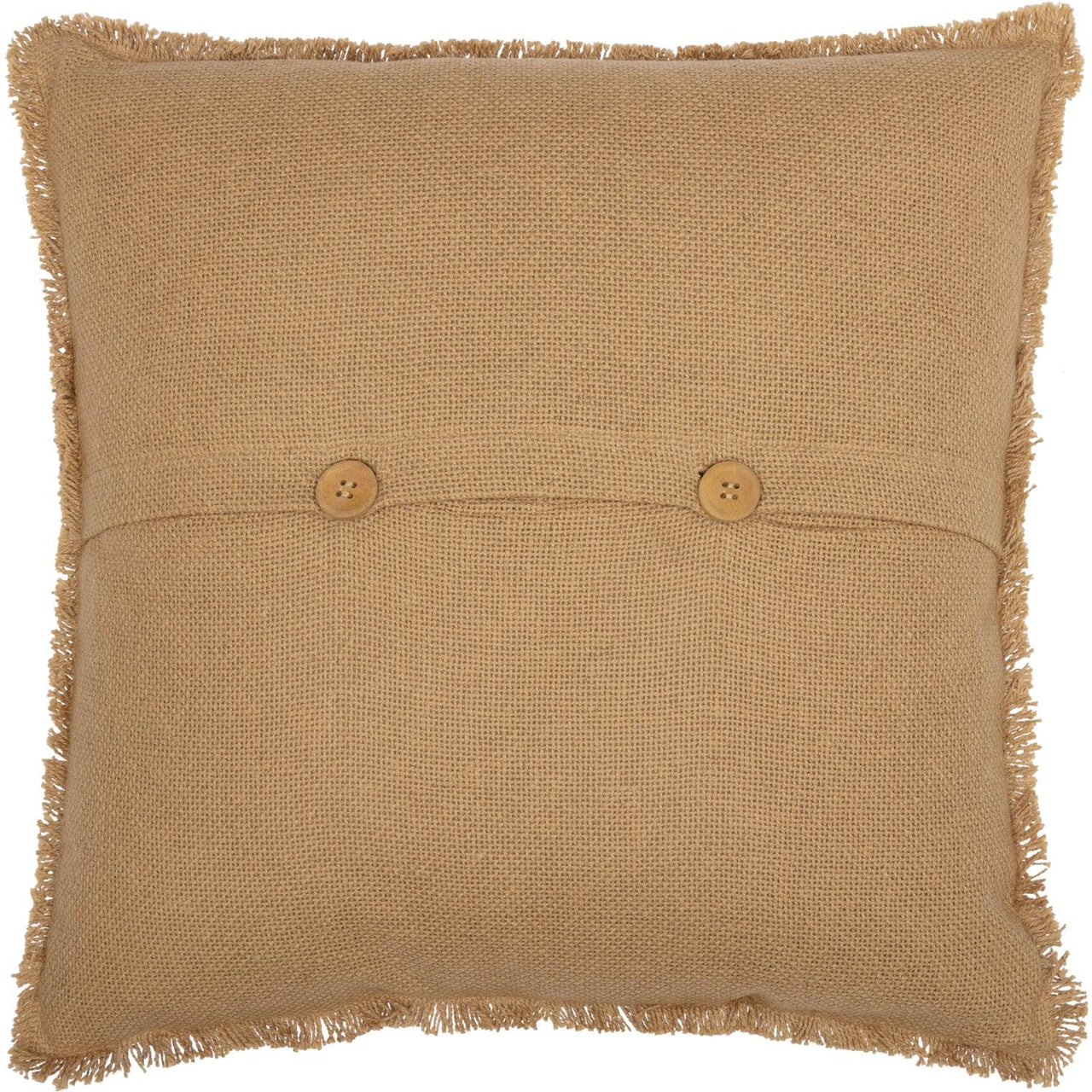 Burlap Natural Star Pillow 18x18 VHC Brands