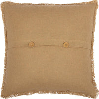 Thumbnail for Burlap Natural Star Pillow 18x18 VHC Brands