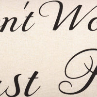 Casement Natural Don't Worry Just Pray Pillow 14x22 VHC Brands - The Fox Decor