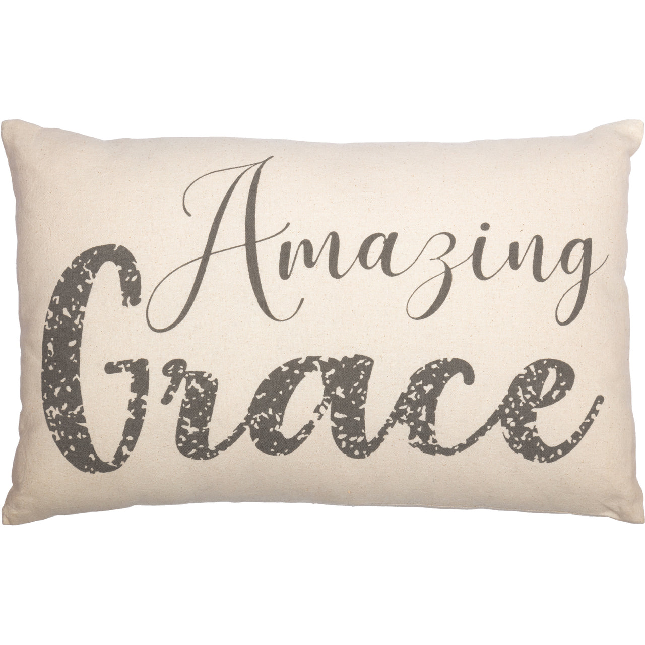 Casement Natural Amazing Grace Pillow 14x22 VHC Brands