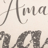 Thumbnail for Casement Natural Amazing Grace Pillow 14x22 VHC Brands