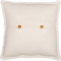 Thumbnail for Burlap Antique White Star Pillow 18x18 VHC Brands