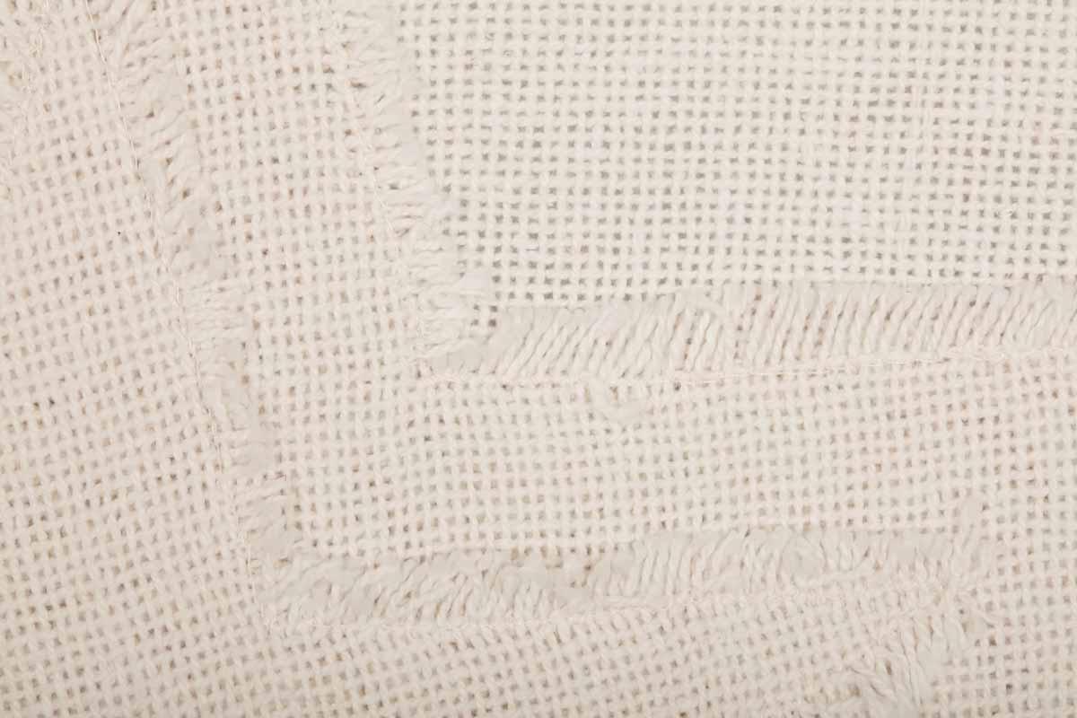 Burlap Antique White Star Pillow 18x18 VHC Brands