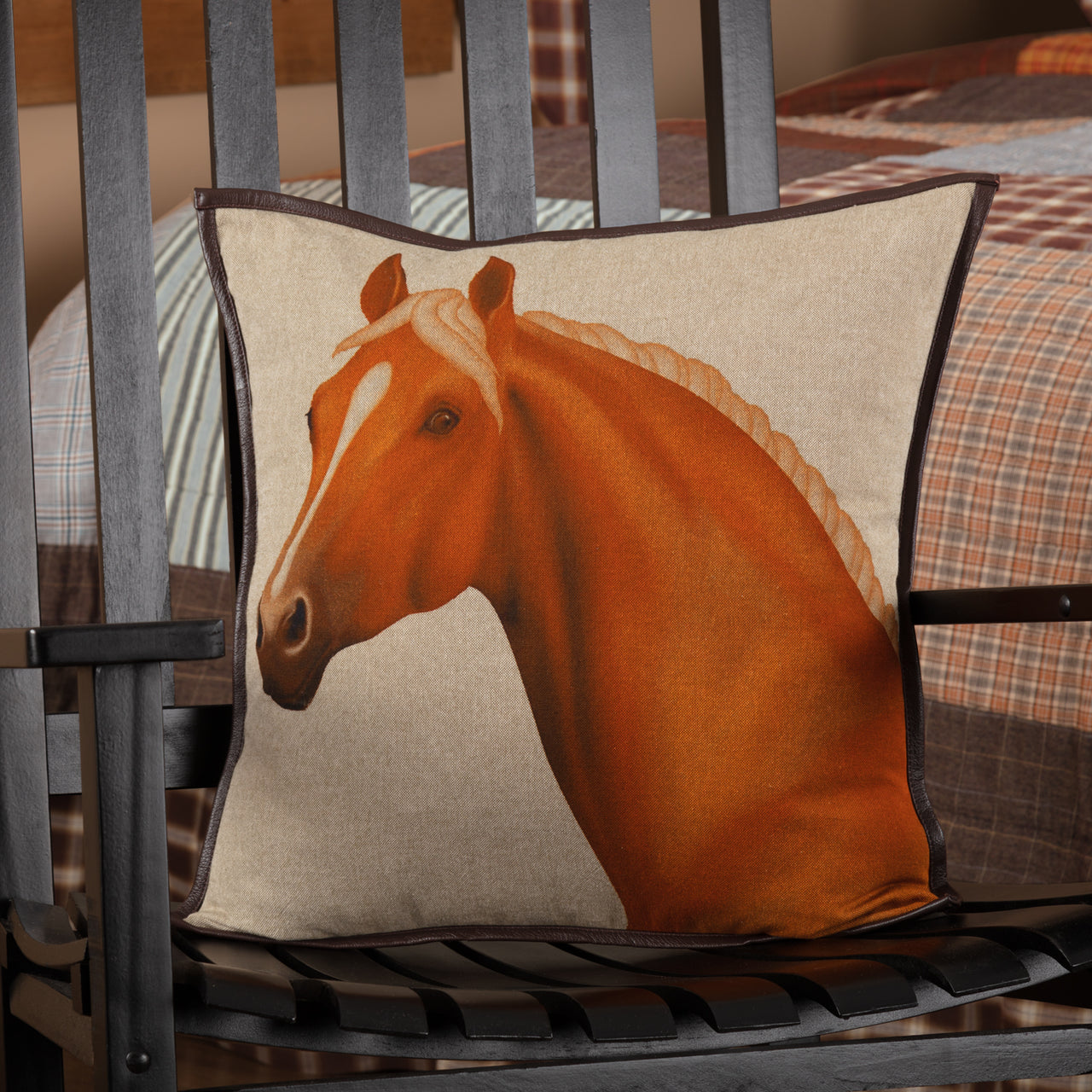 Rory Horse Pillow 18x18 VHC Brands