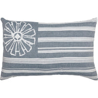 Thumbnail for Sawyer Mill Blue Flag Pillow 14x22VHC Brands