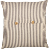 Thumbnail for Grace Ticking Stripe Pillow 18x18 VHC Brands
