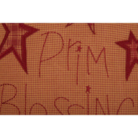 Ninepatch Star Prim Blessings Pillow 12x12 VHC Brands - The Fox Decor