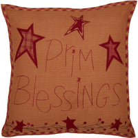 Thumbnail for Ninepatch Star Prim Blessings Pillow 18x18VHC Brands