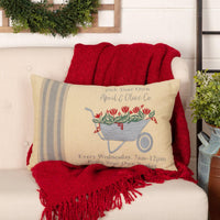 Thumbnail for Farmer's Market Wheelbarrow Pillow 14x22 VHC Brands - The Fox Decor