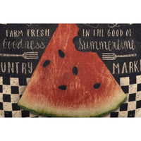 Thumbnail for Farmer's Market Fresh Watermelon Pillow 12x12 VHC Brands