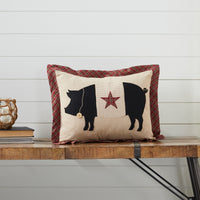 Thumbnail for Cider Mill Primitive Pig Pillow 14x18 VHC Brands