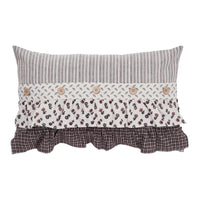 Thumbnail for Florette Ruffled Pillow 14x22 VHC Brands - The Fox Decor