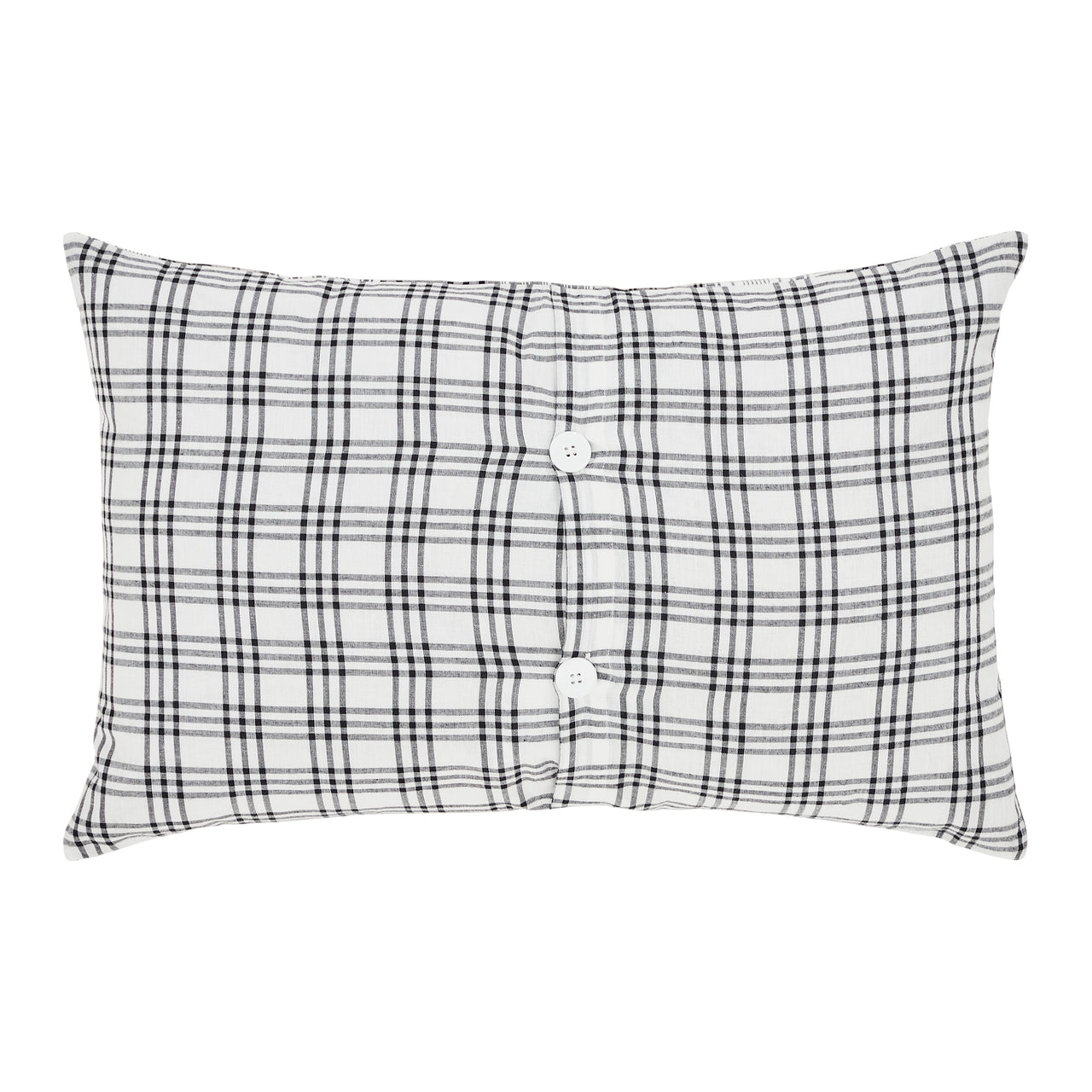 Sawyer Mill Black Farmstead Pillow 14x22 VHC Brands