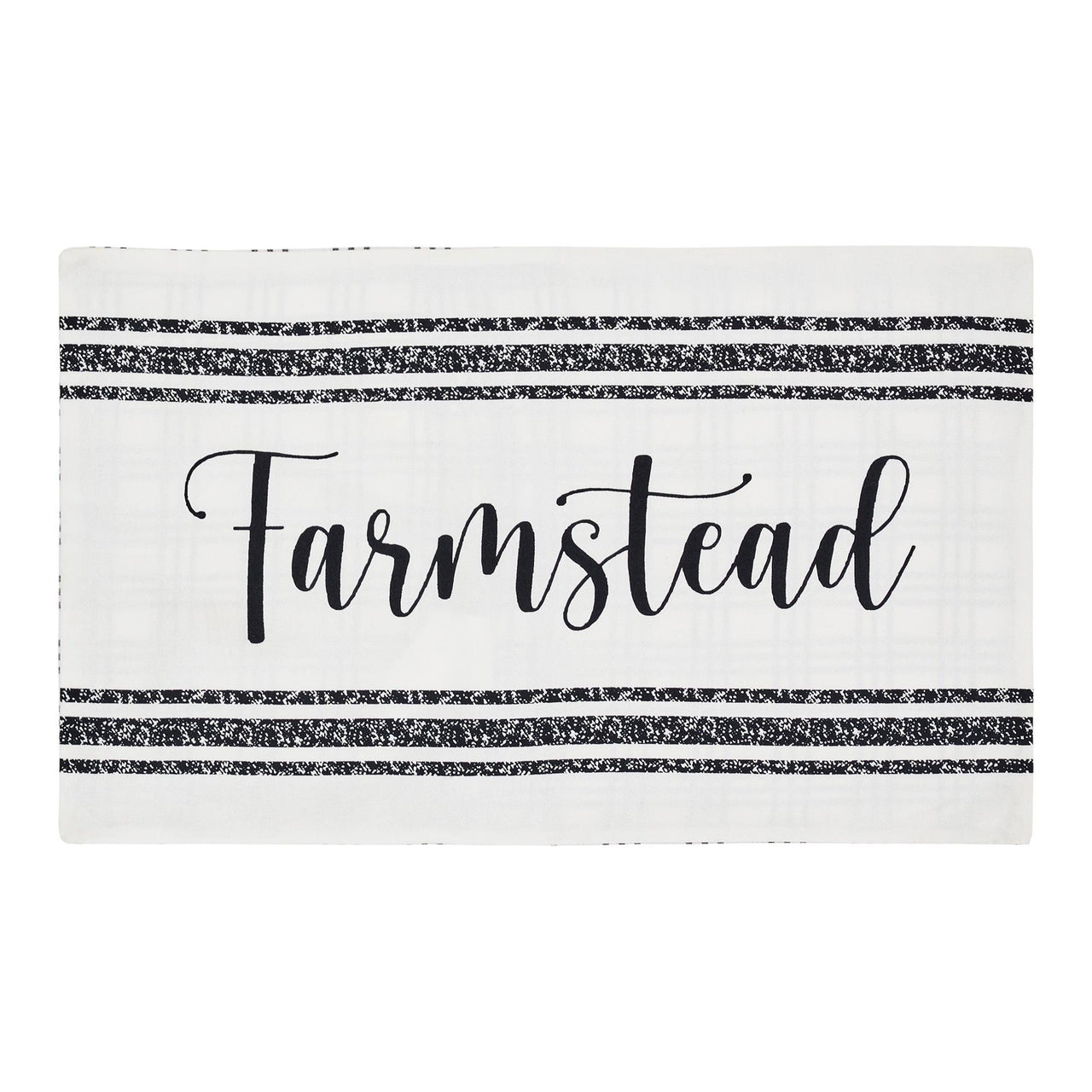 Sawyer Mill Black Farmstead Pillow Cover 14x22 VHC Brands - The Fox Decor