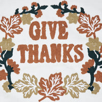 Thumbnail for Wheat Plaid Give Thanks Pillow 18x18 VHC Brands - The Fox Decor