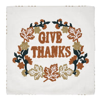 Thumbnail for Wheat Plaid Give Thanks Pillow Cover 18x18 VHC Brands - The Fox Decor