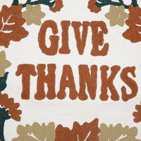 Thumbnail for Wheat Plaid Give Thanks Pillow Cover 18x18 VHC Brands - The Fox Decor