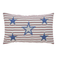 Thumbnail for Celebration Star Applique Pillow 14x22 VHC Brands