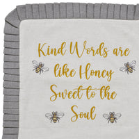 Thumbnail for Embroidered Bee Honey Pillow 18x18 VHC Brands - The Fox Decor