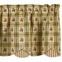 Thumbnail for Pine Lodge Valance - Lined Layered Park Designs - The Fox Decor