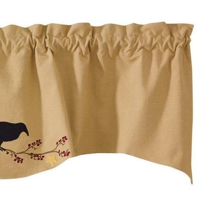 Primitive Crow Valance Park Designs - The Fox Decor