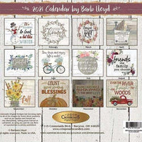 2021 Barbara Lloyd Wall Calendar - The Fox Decor