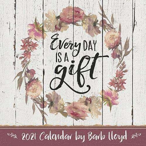 2021 Barbara Lloyd Wall Calendar - The Fox Decor