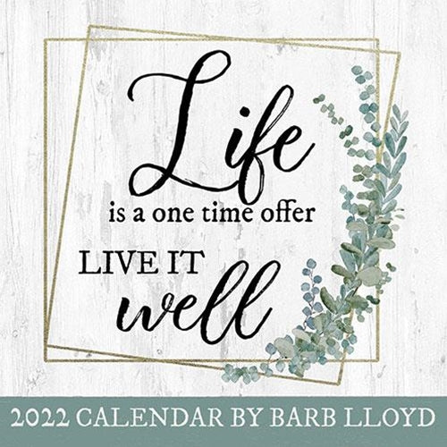 Barbara Lloyd 2022 Calendar