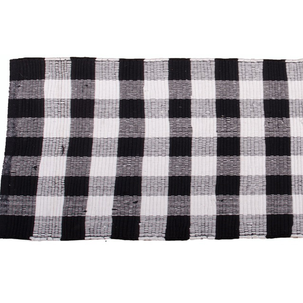 Buffalo Check 24" X 72" Black Buttermilk RB510011 - The Fox Decor