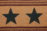 Thumbnail for Potomac Jute Stair Tread Stencil Stars Rect Latex 8.5x27 VHC Brands - The Fox Decor