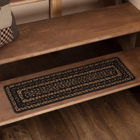 Thumbnail for Farmhouse Jute Stair Tread Rect Latex 8.5x27 VHC Brands - The Fox Decor