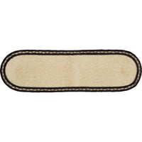Thumbnail for Sawyer Mill Charcoal Poultry Jute Stair Tread Oval Latex 8.5x27 VHC Brands - The Fox Decor