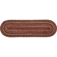 Thumbnail for Cider Mill Jute Stair Tread Oval Latex 8.5x27 VHC Brands - The Fox Decor