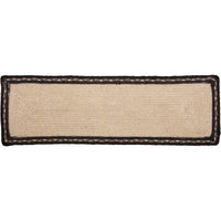 Thumbnail for Sawyer Mill Charcoal Pig Jute Stair Tread Rect Latex 8.5x27 VHC Brands - The Fox Decor